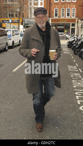 various celebrities seen arriving at BBC Radio 2  Featuring: David Essex Where: London, United Kingdom When: 31 Mar 2016 Stock Photo