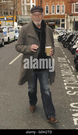 various celebrities seen arriving at BBC Radio 2  Featuring: David Essex Where: London, United Kingdom When: 31 Mar 2016 Stock Photo