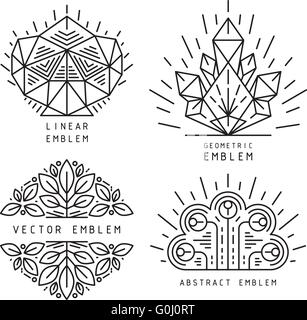 Linear monogram vector symbol logo. Premium letter DM logotype ...