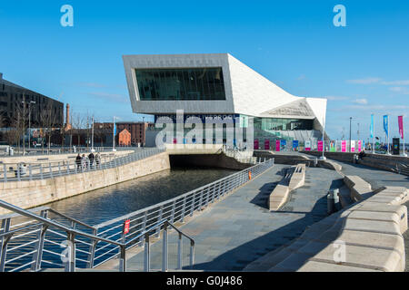 The Museum of Liverpool situated at Pier Head alongside the River Mersey which was opened in 2011 Stock Photo