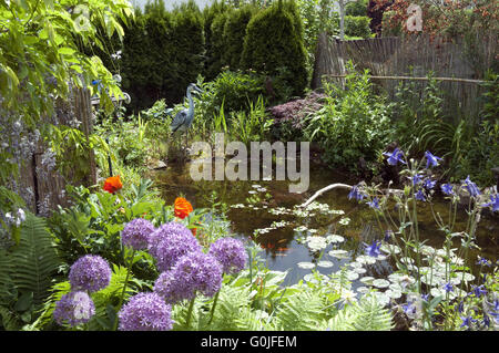 Gartenteich, Garden pond