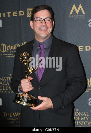 Los Angeles, CA, USA. 1st May, 2016. 01 May 2016 - Los Angeles, California - Tyler Christopher. 43rd Annual Daytime Emmy Awards held at the Westin Bonaventure Hotel. Photo Credit: AdMedia © AdMedia/ZUMA Wire/Alamy Live News