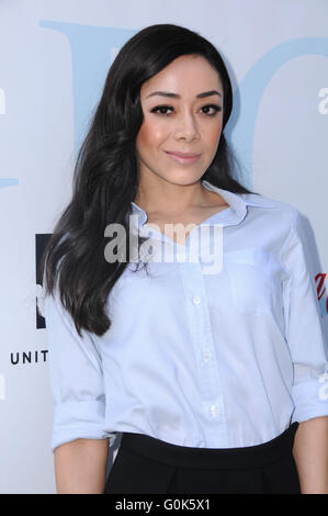 Burbank, CA, USA. 21st Feb, 2016. 02 May 2016 - Burbank, California - Aimee Garcia. Arrivals for the 9th Annual George Lopez Celebrity Golf Classic to benefit the George Lopez Foundation held at the Lakeside Golf Club. Photo Credit: Birdie Thompson/AdMedia © Birdie Thompson/AdMedia/ZUMA Wire/Alamy Live News Stock Photo