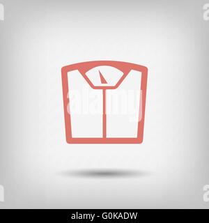 Bathroom Scale Vector Illustration Stock Vector Image & Art - Alamy