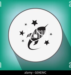 Rocket Vector Icon Design Illustration Stock Vector Image & Art - Alamy