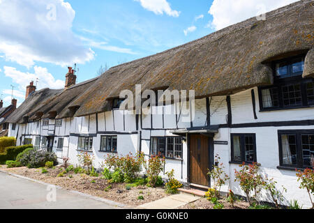 Coldharbour Row Cottages Tring Road Wendover Aylesbury Buckinghamshire UK Stock Photo