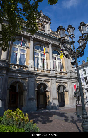 Stadsschouwburg (City Theatre) in Vlamingstraat, Bruges, Belgium Stock Photo