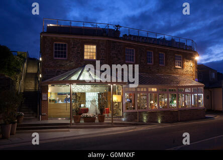 Rick Stein's Seafood Restaurant in Padstow,Cornwall Stock Photo