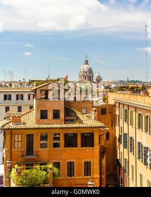 Buildings in the city centre of Rome Stock Photo