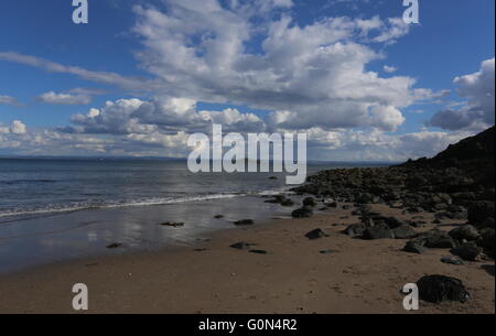 Kinghorn beach Fife Scotland  April 2016 Stock Photo