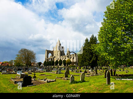 Croyland Abbey, Crowland, Lincolnshire, England UK Stock Photo