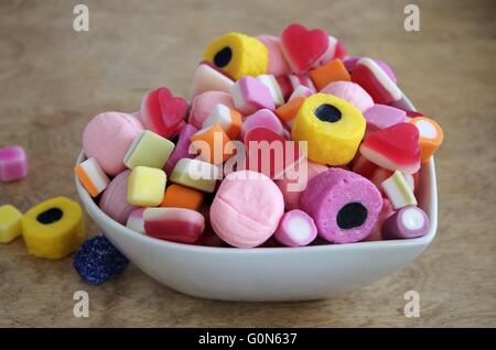 Mixed sweets . Stock Photo