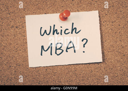 Which MBA Stock Photo