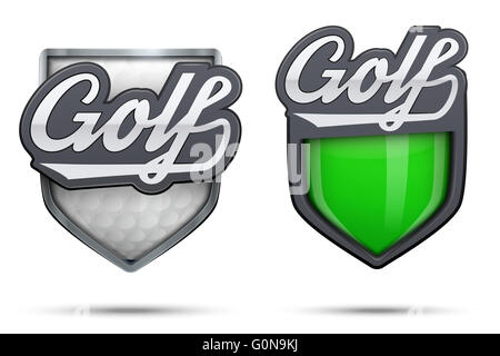 Premium symbols of Golf Tag Stock Photo