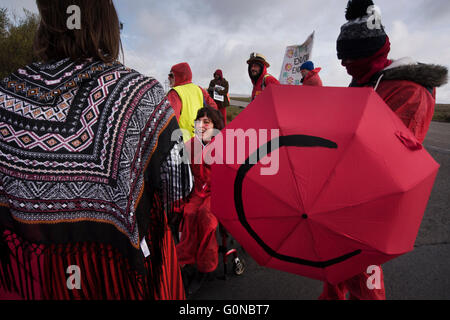 The parade in Spain held annualy during the summer. Stock Photo