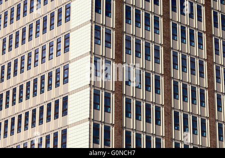 County Hall Norwich office windows. Stock Photo