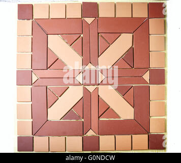 clinker tiles to decorate Stock Photo