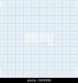 Blue Graph paper. Stock Vector