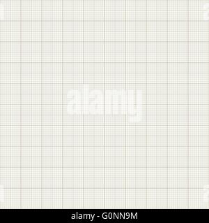 Brown Graph paper, beige background. Stock Vector