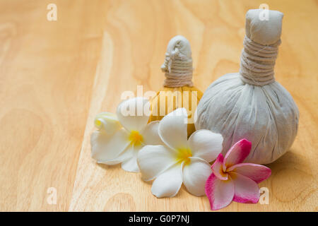 Equipment used in the spa of Thailand Stock Photo