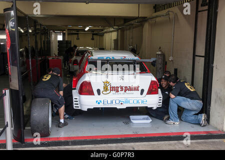 Racing Stock Car Interlagos Brazil Stock Photo