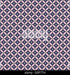 Seamless background with pink flowers Stock Vector