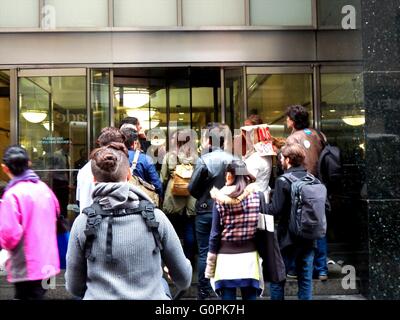 New York, NY, USA. 3rd May 2016- Rally Against NYC Election Fraud,at the Board of Elections. Credit: Mark Apollo/Alamy Live News Stock Photo