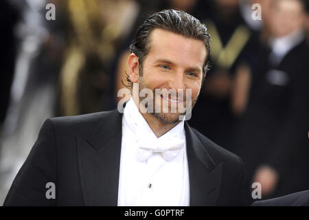 Bradley Cooper attending the 'Manus x Machina: Fashion In An Age Of Technology' Costume Institute Gala at Metropolitan Museum of Art on May 2, 2016 in New York City. | usage worldwide Stock Photo