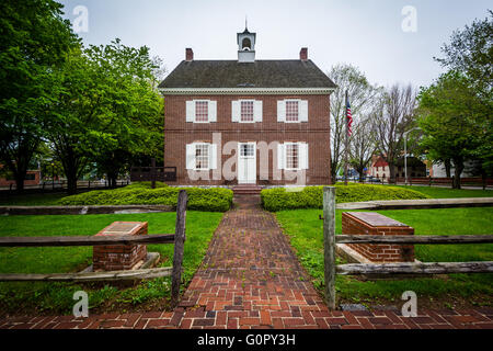 The Colonial Courthouse, in downtown York, Pennsylvania. Stock Photo