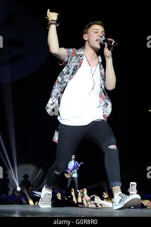 The Tide O2 The Tide perform at the O2 Arena, London Featuring: The Tide, Levi ...
