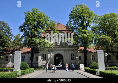 Entrance area, Rudolf Virchow Hospital, Charite university clinic campus Wedding, Augustenburg Square, Wedding, Berlin, Germany /  Augustenburger Platz Stock Photo