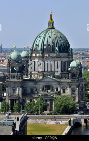 Berlin Cathedral, Mitte, Berlin, Germany / Oberpfarr- und Domkirche zu Berlin, Berliner Dom Stock Photo