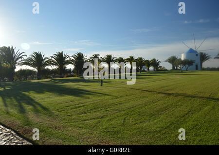Cliff Richard's garden at his villa, Quinta do Moinho, in Guia, Algarve, Portugal. Stock Photo