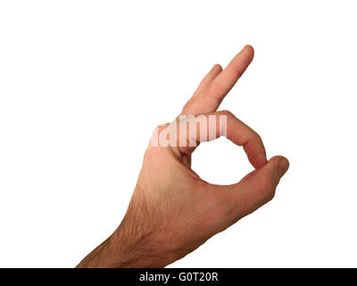 hand signs Stock Photo