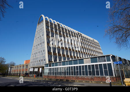 building toast rack hollings manchester official its name campus university alamy metropolitan