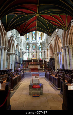Hexham Abbey Frith Stool Stock Photo - Alamy