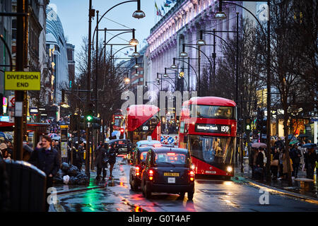 Oxford Street Transport transporter transportation transported traveling getting about by on going  commuter commuting  commuter Stock Photo