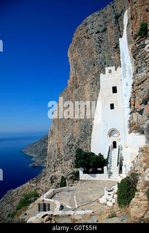 Hozoviotissa Monastery, Amorgos, Greece Stock Photo - Alamy