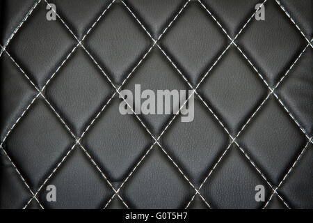 Genuine leather upholstery background for a luxury decoration in Stock Photo