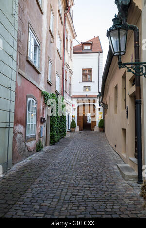 Hotel and restaurant U Zlate Studne, Mala Strana, Prague, Czech republic Stock Photo