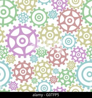 Background from gears Stock Vector