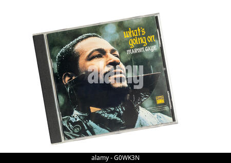 What's Going On was the eleventh studio album by soul musician Marvin Gaye. It was released in 1971. Stock Photo