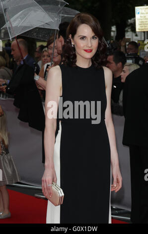 London, UK, 11th Aug 2015: Michelle Dockery attends the BAFTA tribute to Downton Abbey in London Stock Photo
