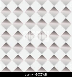 White and gray background with seamless design of patterned hole Stock Vector