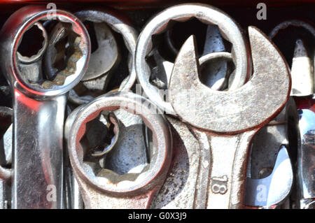 A Collection of spanners, Stock Photo