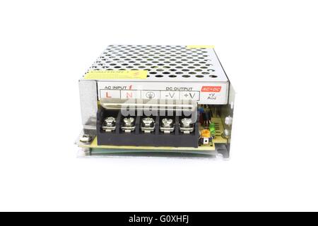Industrial power adapter Stock Photo
