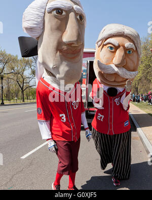 Washington Nationals Baseball and the Racing Presidents