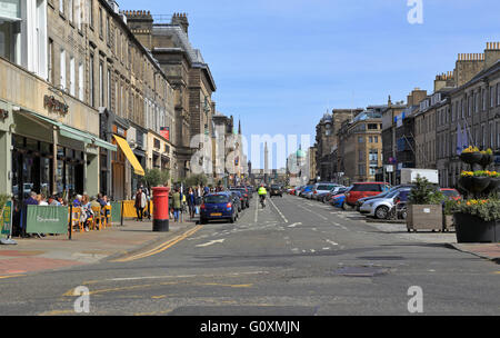 George Street, Edinburgh, Scotland, UK. Stock Photo
