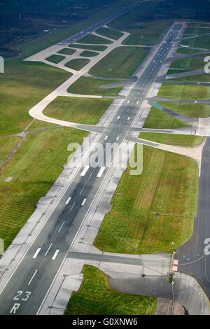 aerial view of Manchester Airport Stock Photo Alamy