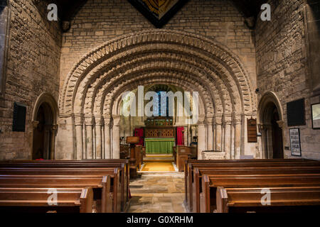 St Peters Church Tickencote, Rutland, England Stock Photo